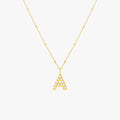 Pearl Initial Necklace
