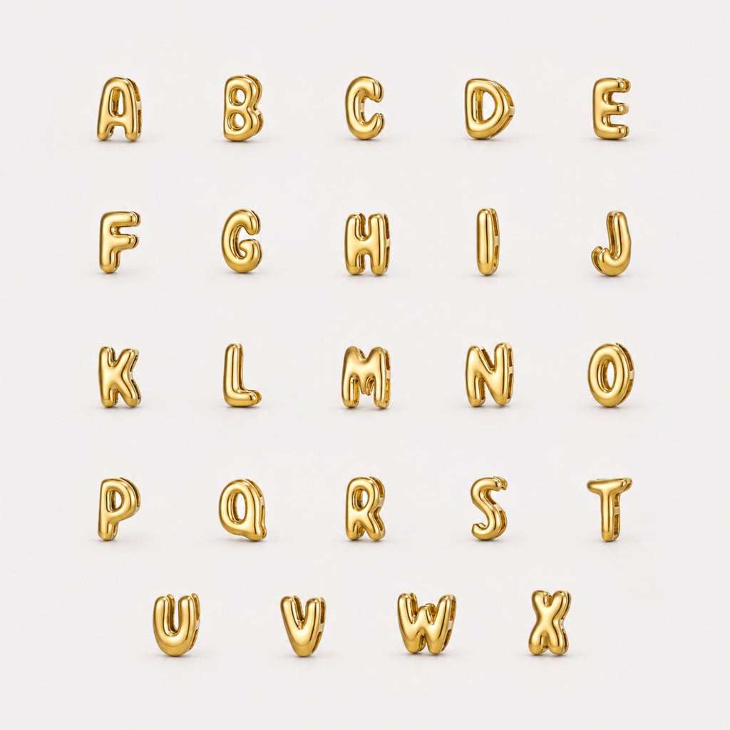 Bubble Name Necklace