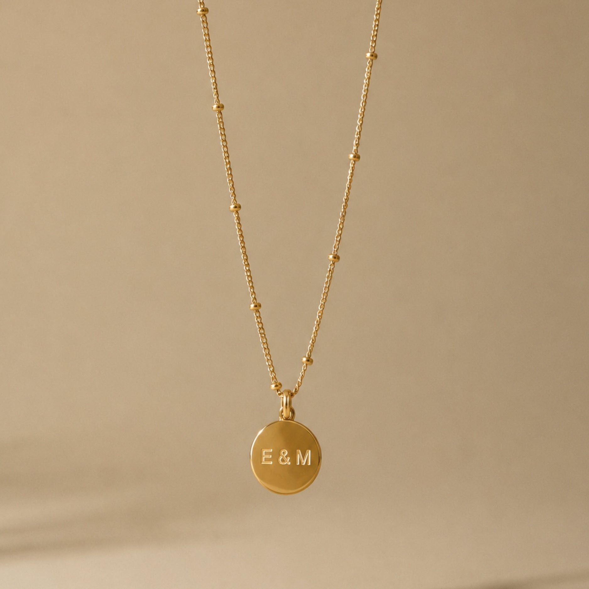 Dainty Medallion Necklace