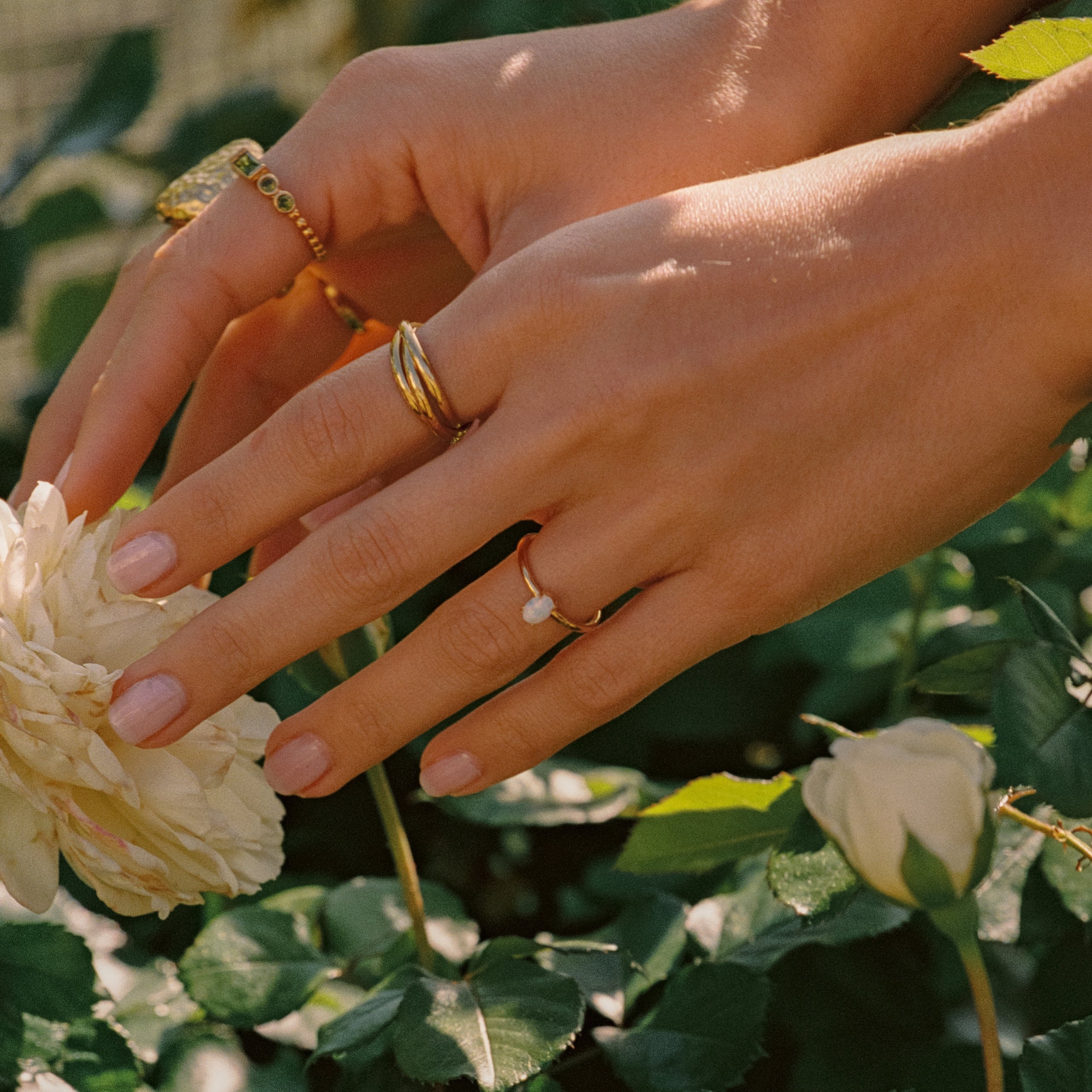 Oval Opal Ring
