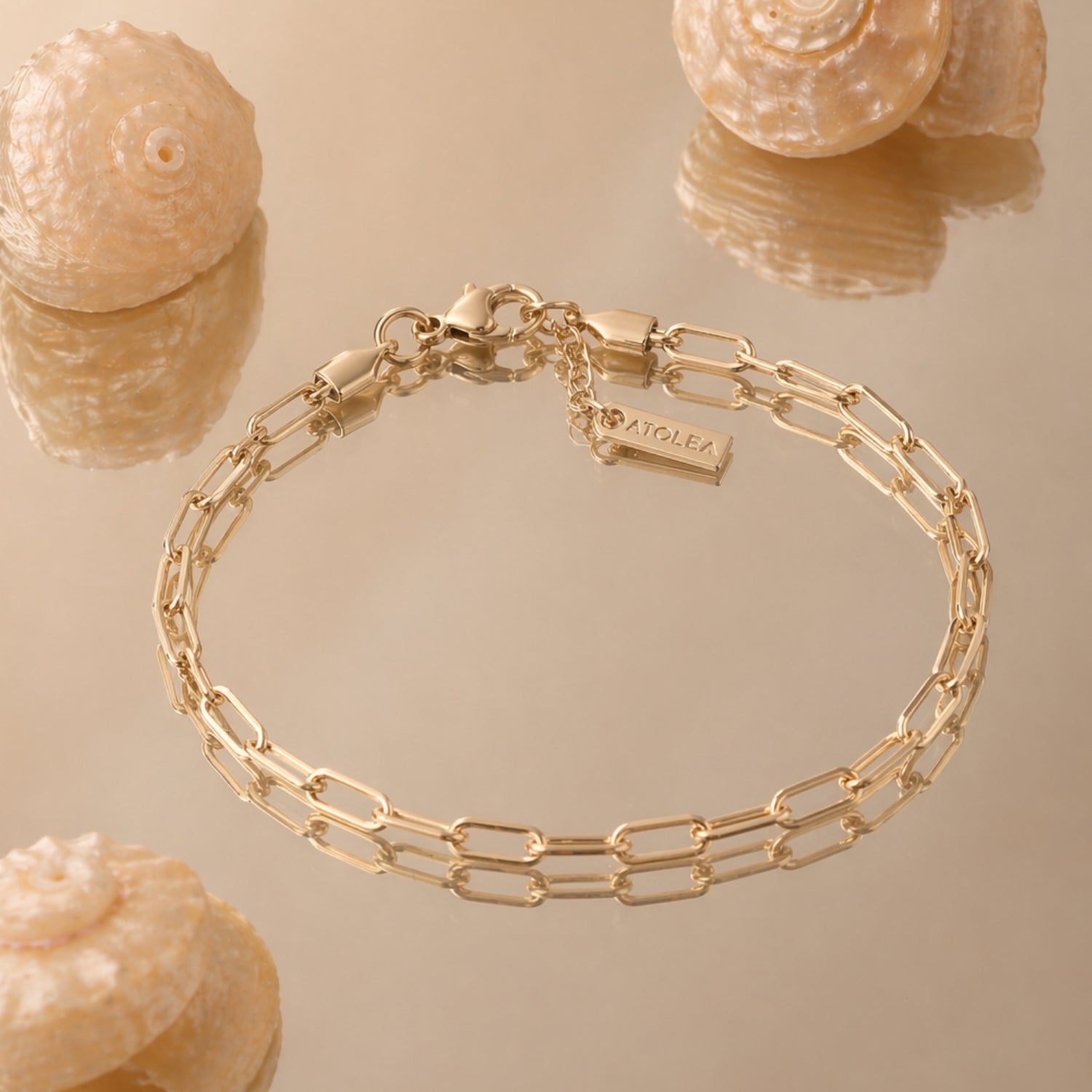 "Cozumel" Paperclip Bracelet