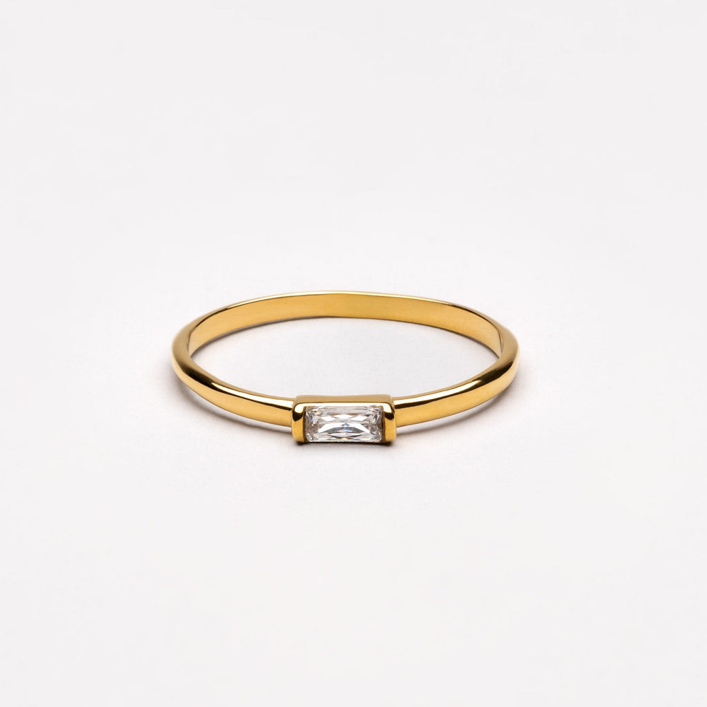 Dainty Crystal Ring