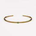 Thin Emerald Cuff