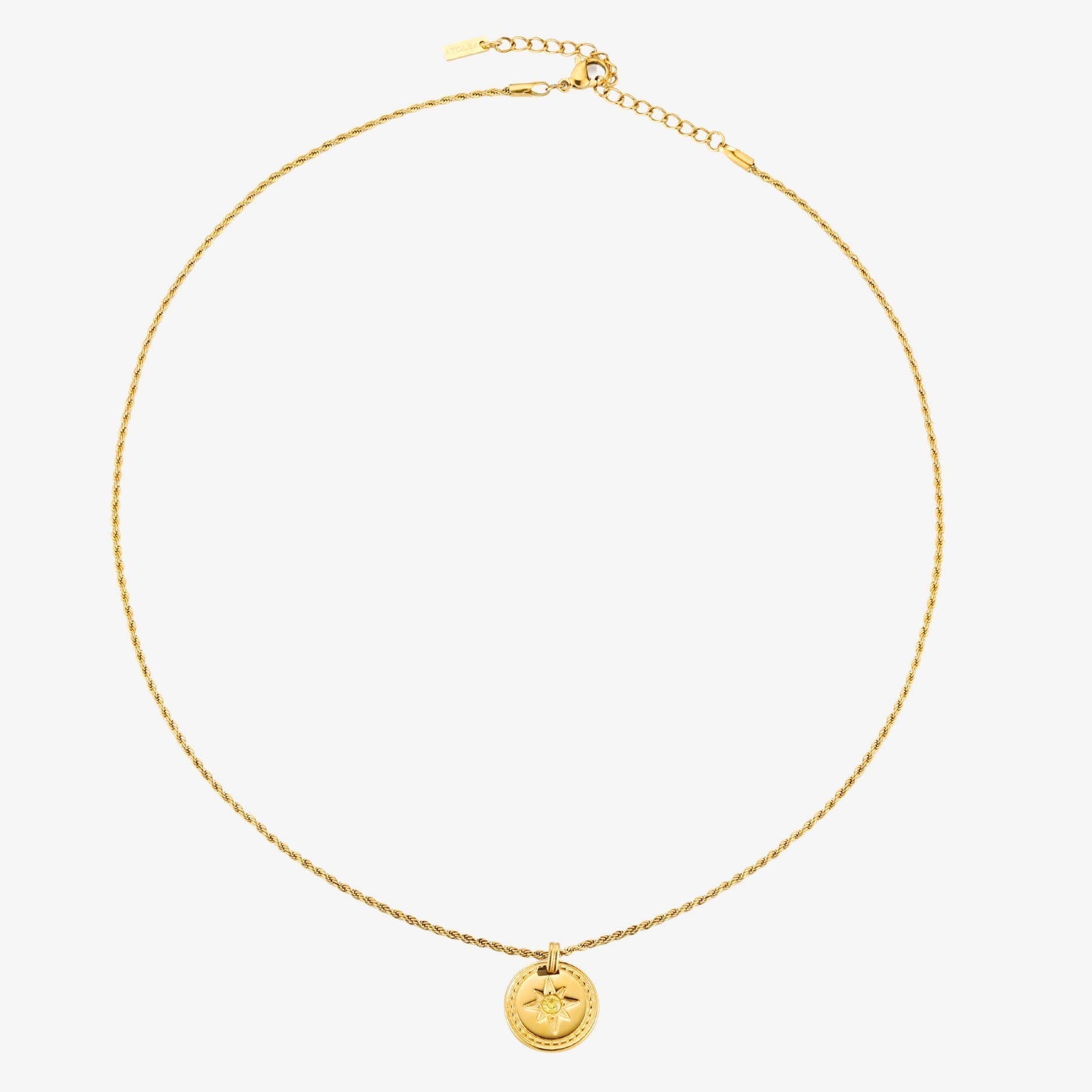 Golden Compass Necklace