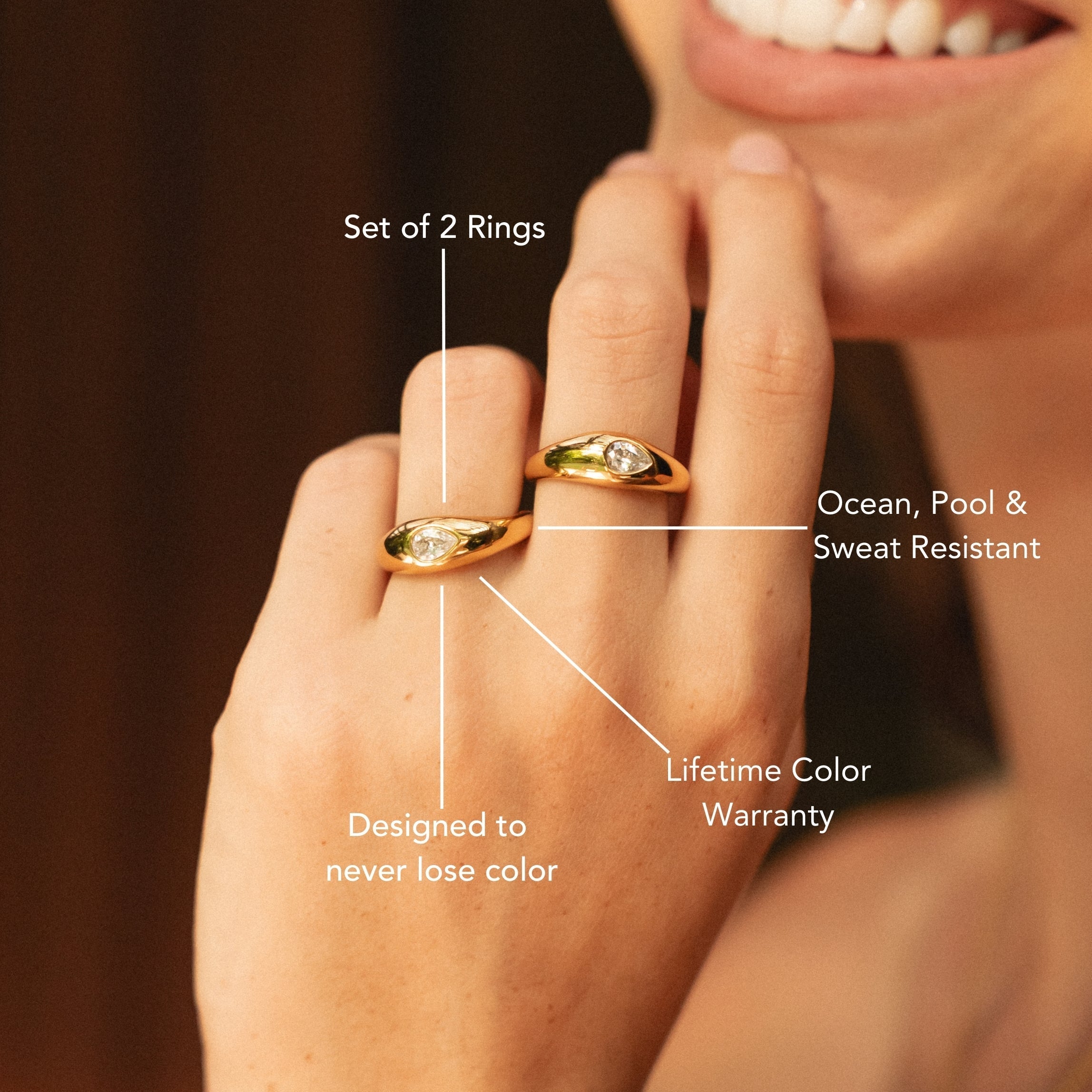“Harmony” Rings Set