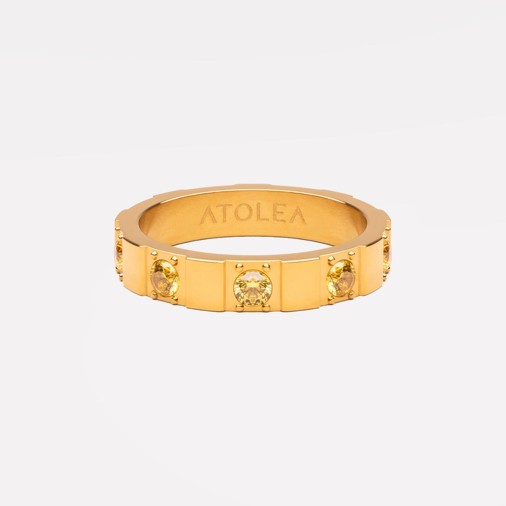 Lemon Band Ring