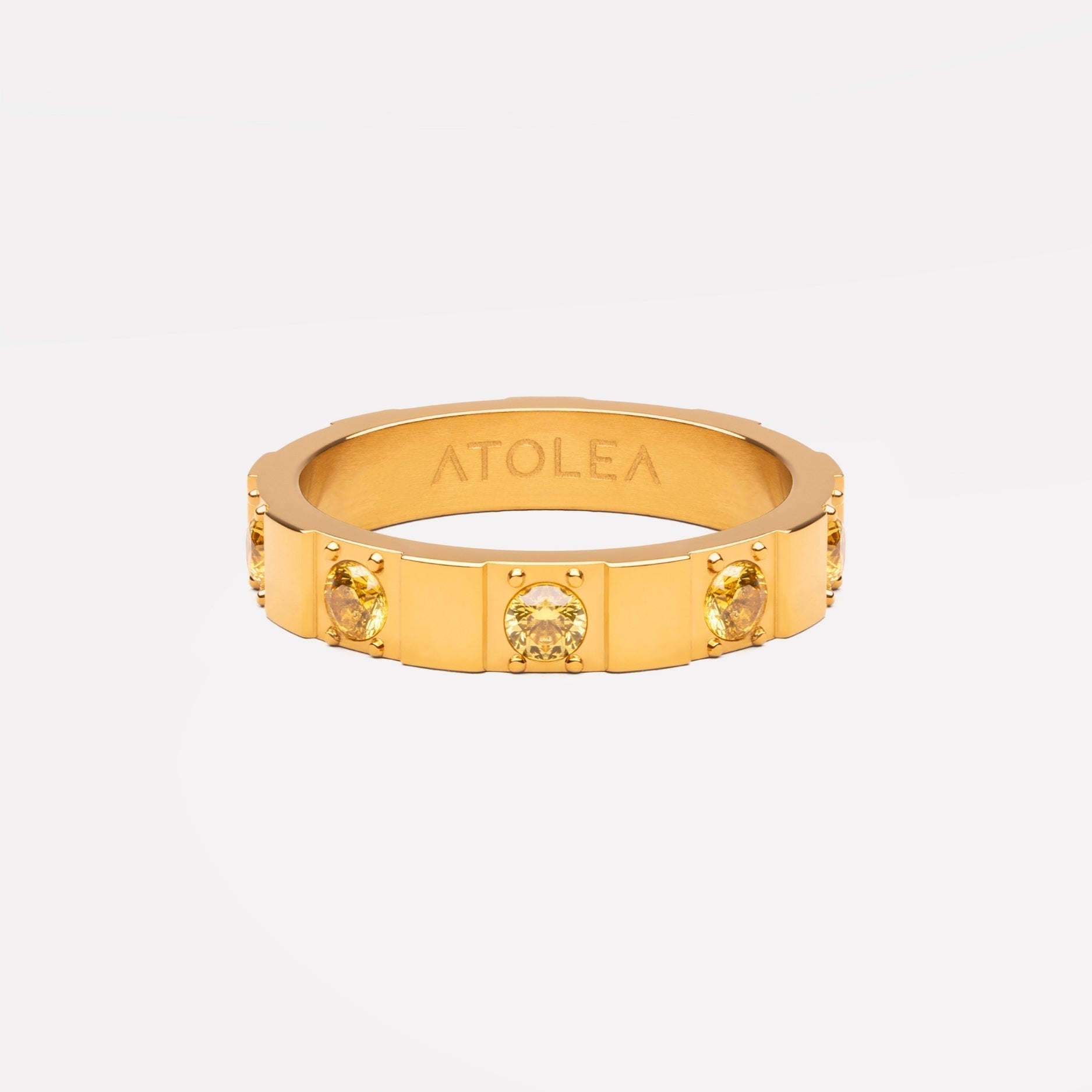Lemon Band Ring