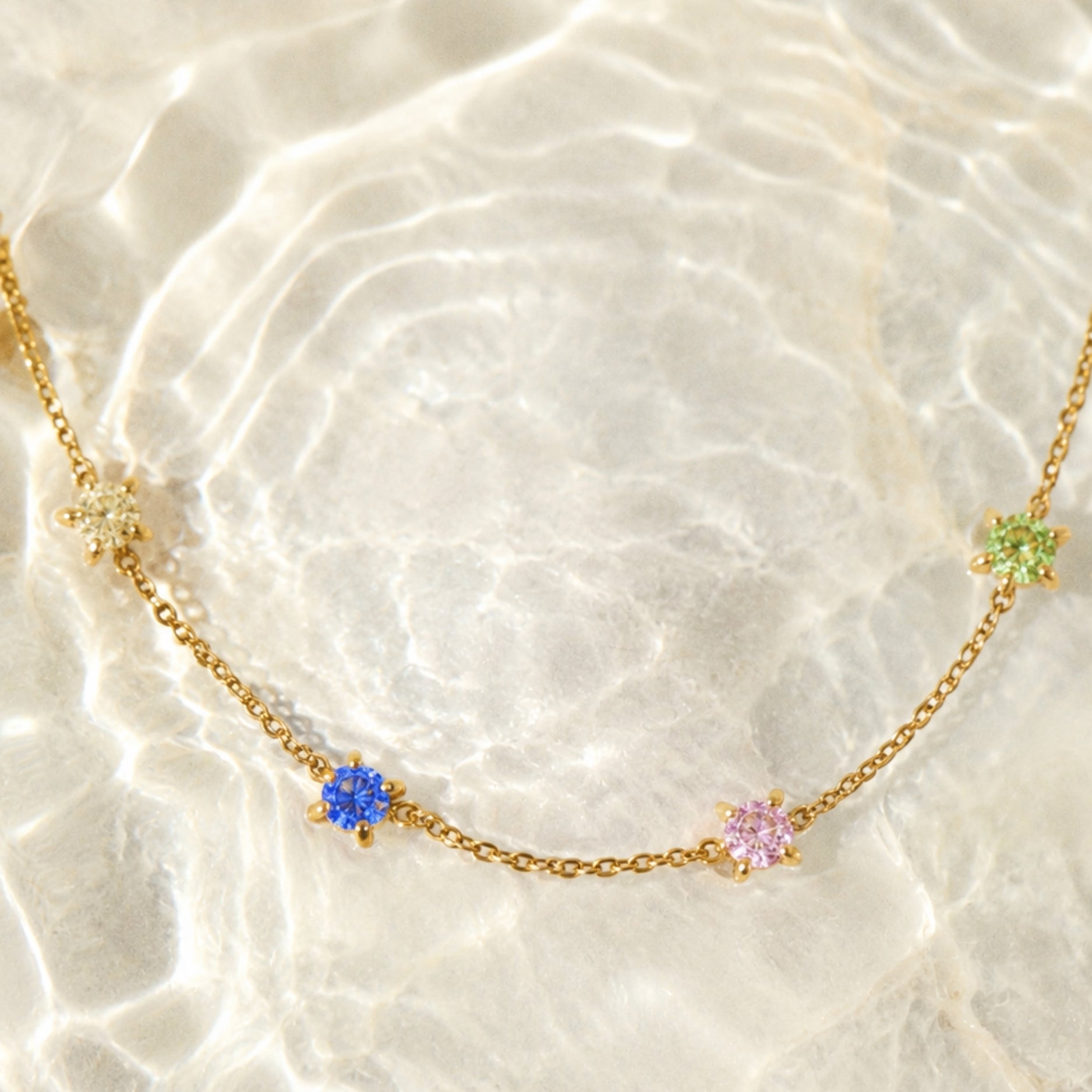Custom Birthstone Bracelet