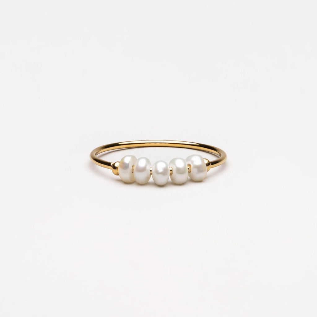 Mini Pearls Ring