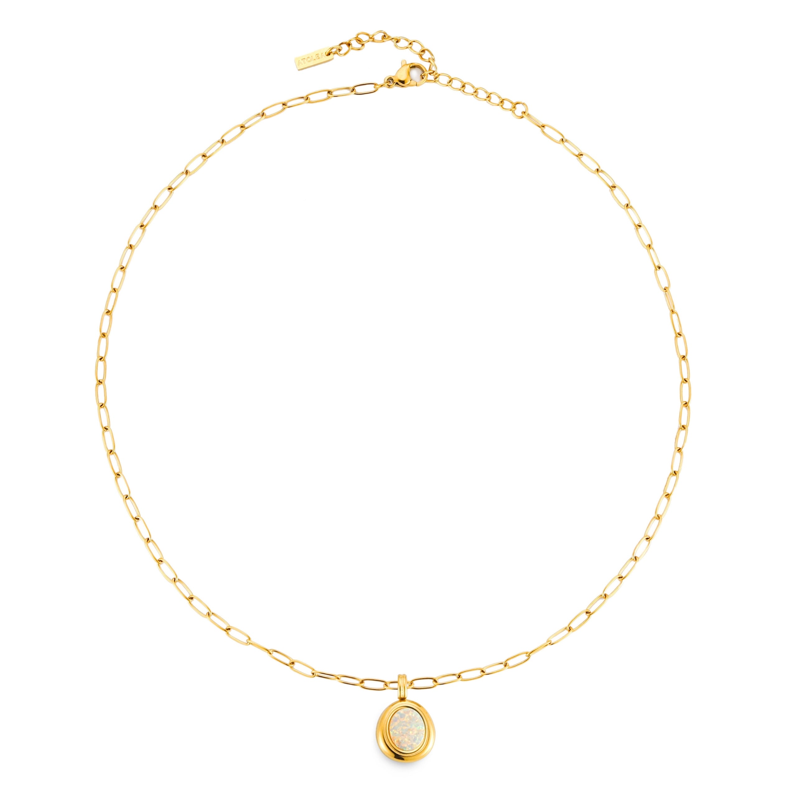 Opal Aura Necklace