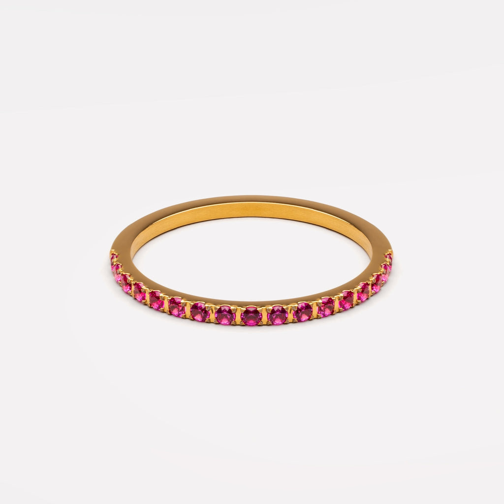 “Bordeaux” Thin Ring