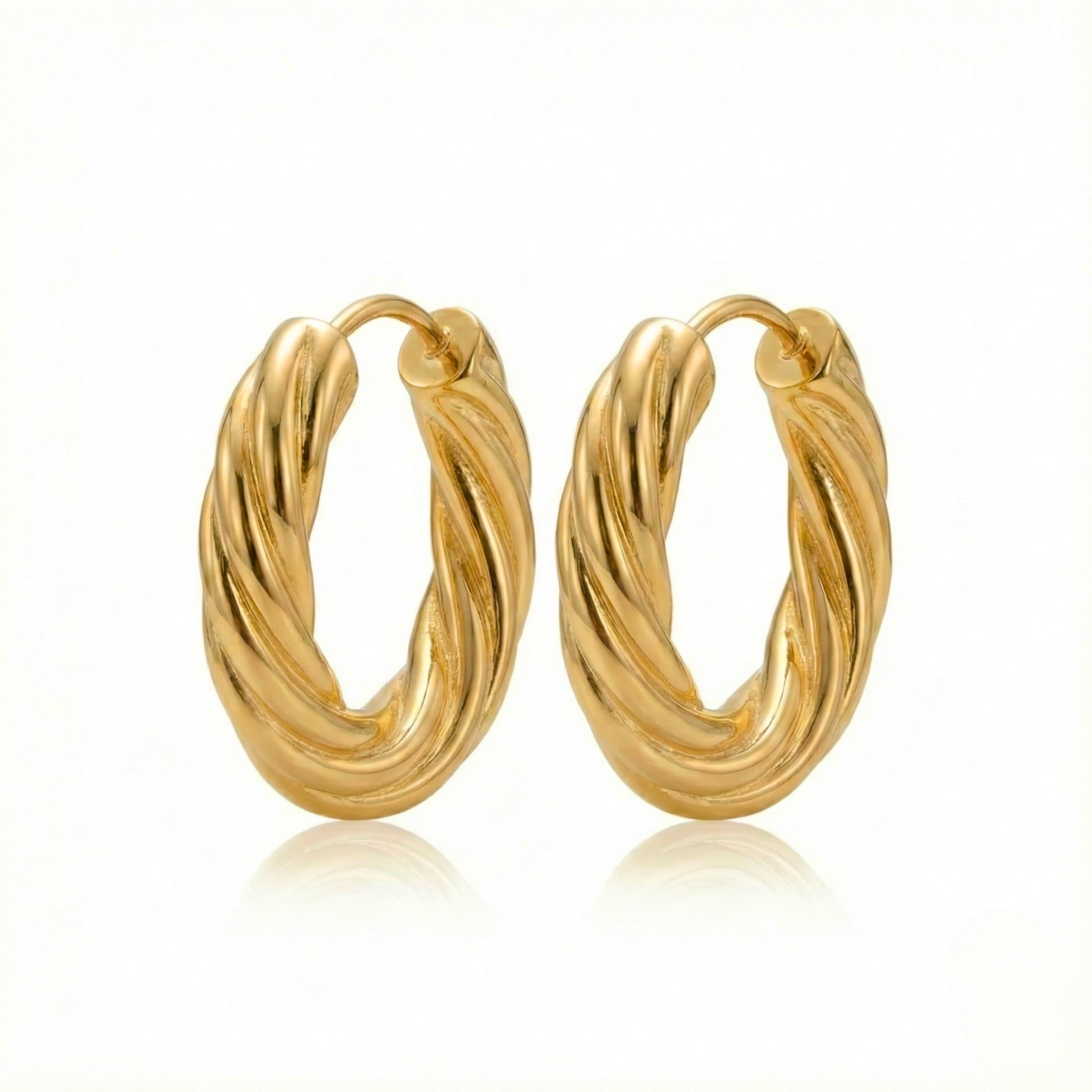Everyday Twisted Hoops