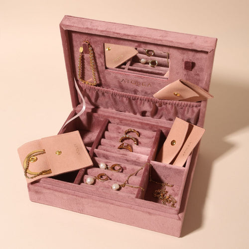 Signature Velvet Jewelry Box