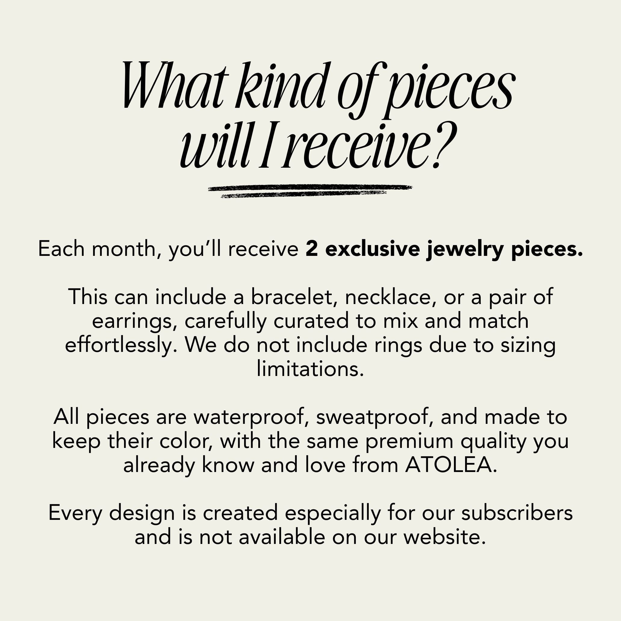 Mystery Jewelry Subscription Box